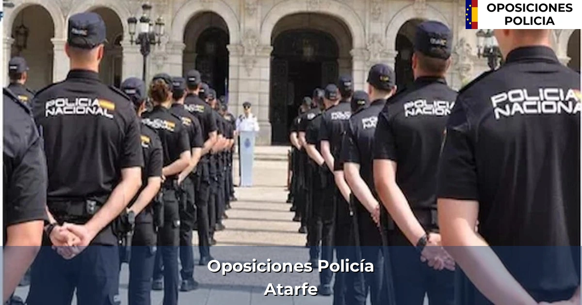 Oposiciones policía en Atarfe