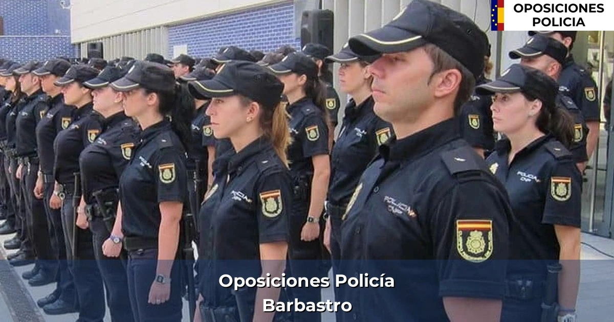 Oposiciones policía en Barbastro