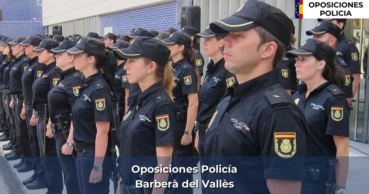 Oposiciones policía en Barberà del Vallès