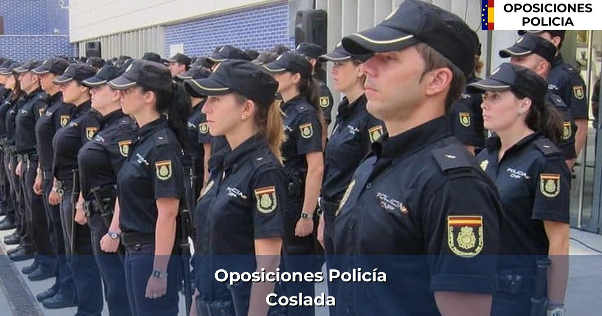 Oposiciones policía en Coslada