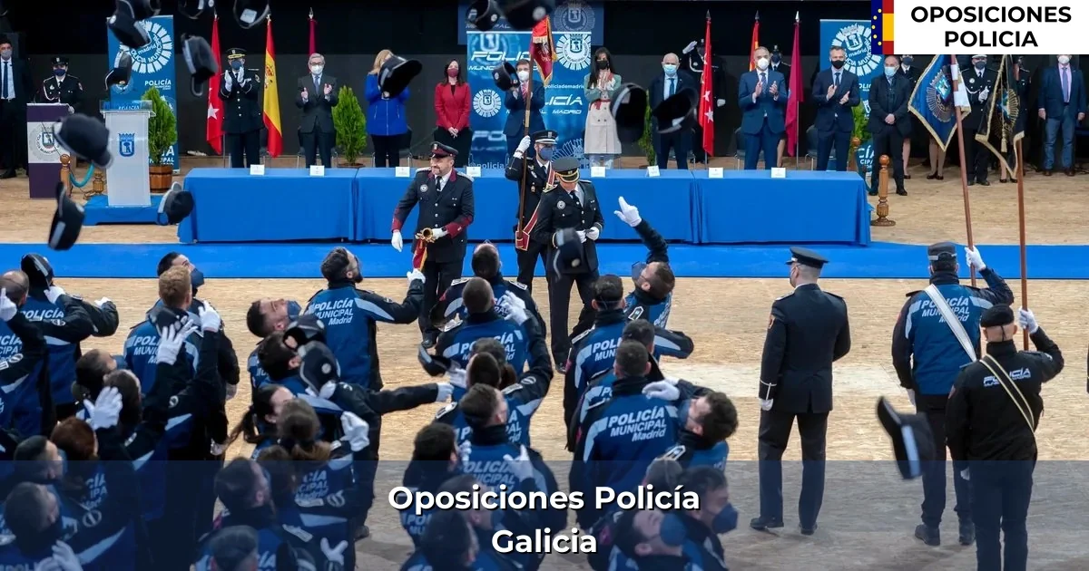 Oposiciones policía en Galicia