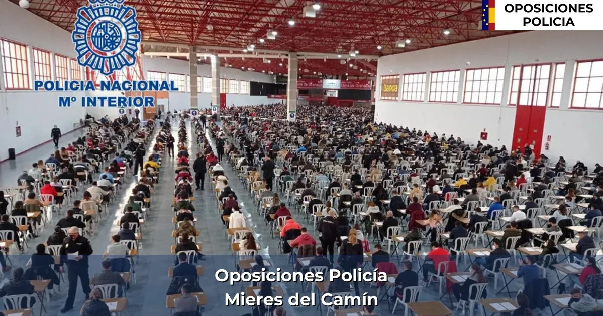 Oposiciones policía en Mieres del Camín