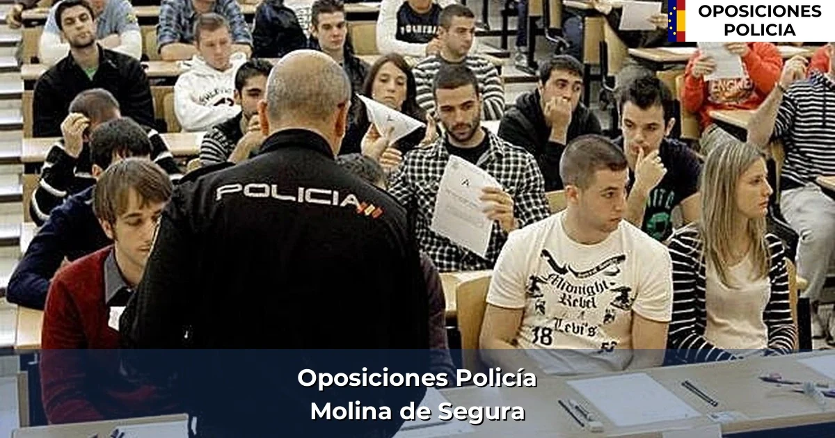 Oposiciones policía en Molina de Segura