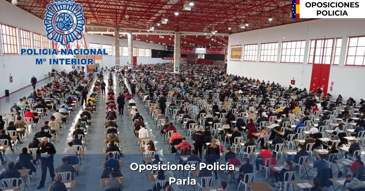 Oposiciones policía en Parla