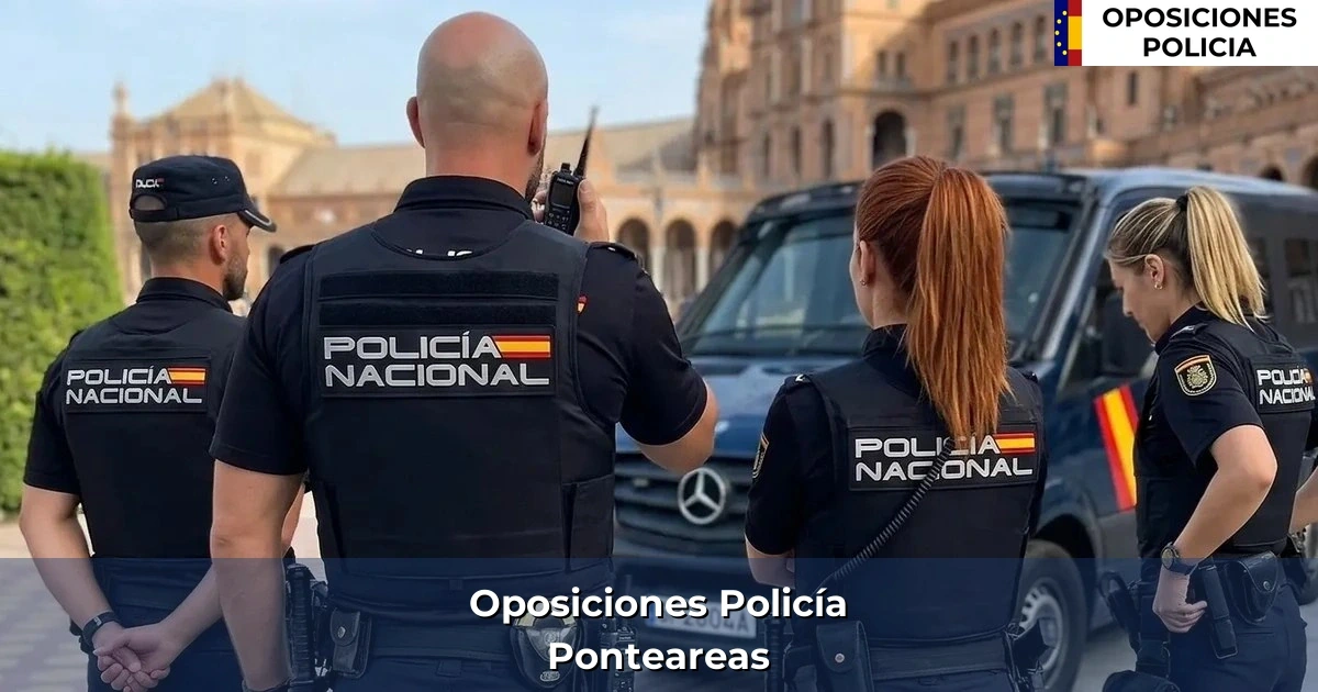 Oposiciones policía en Ponteareas