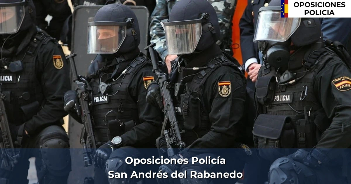 Oposiciones policía en San Andrés del Rabanedo
