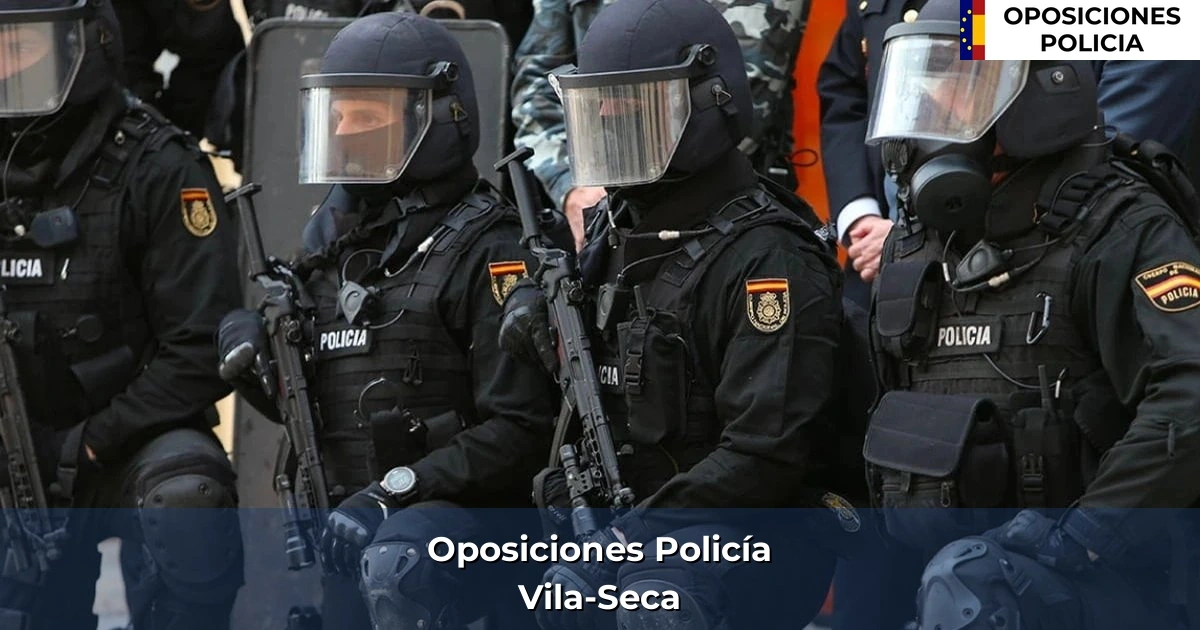 Oposiciones policía en Vila-Seca