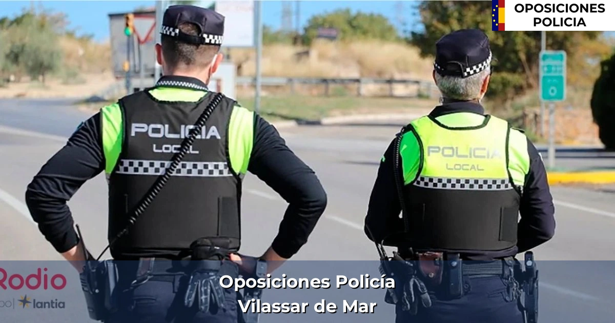 Oposiciones policía en Vilassar de Mar